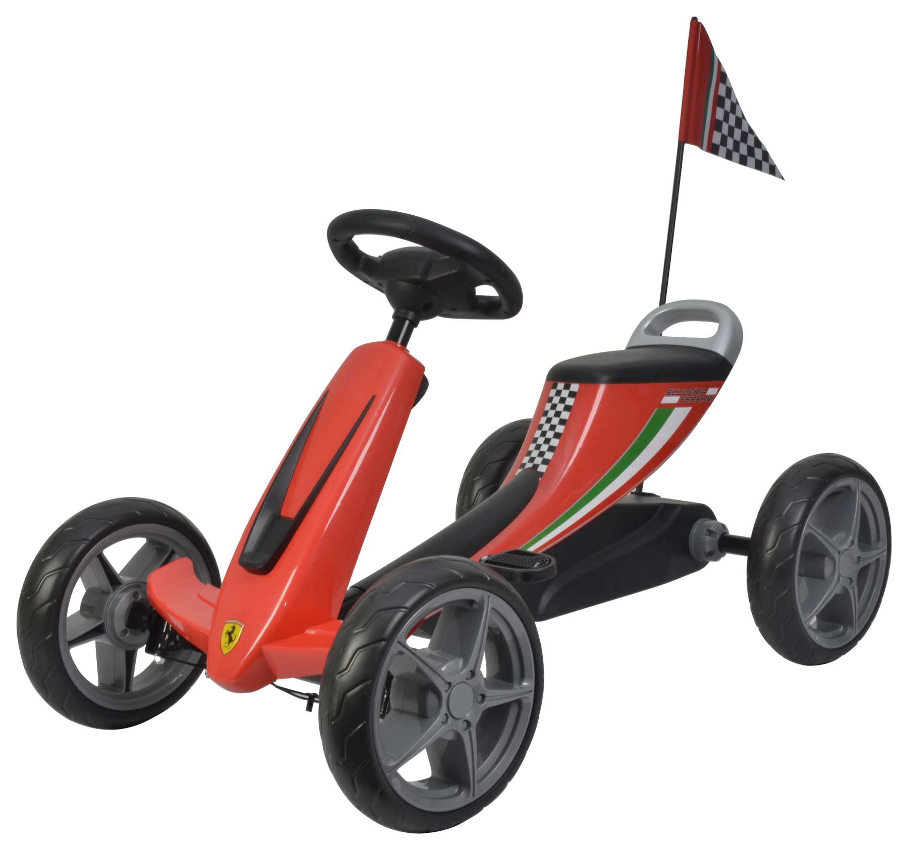 Roller :: Scuderia Ferrari Go Kart - Klein - Rot