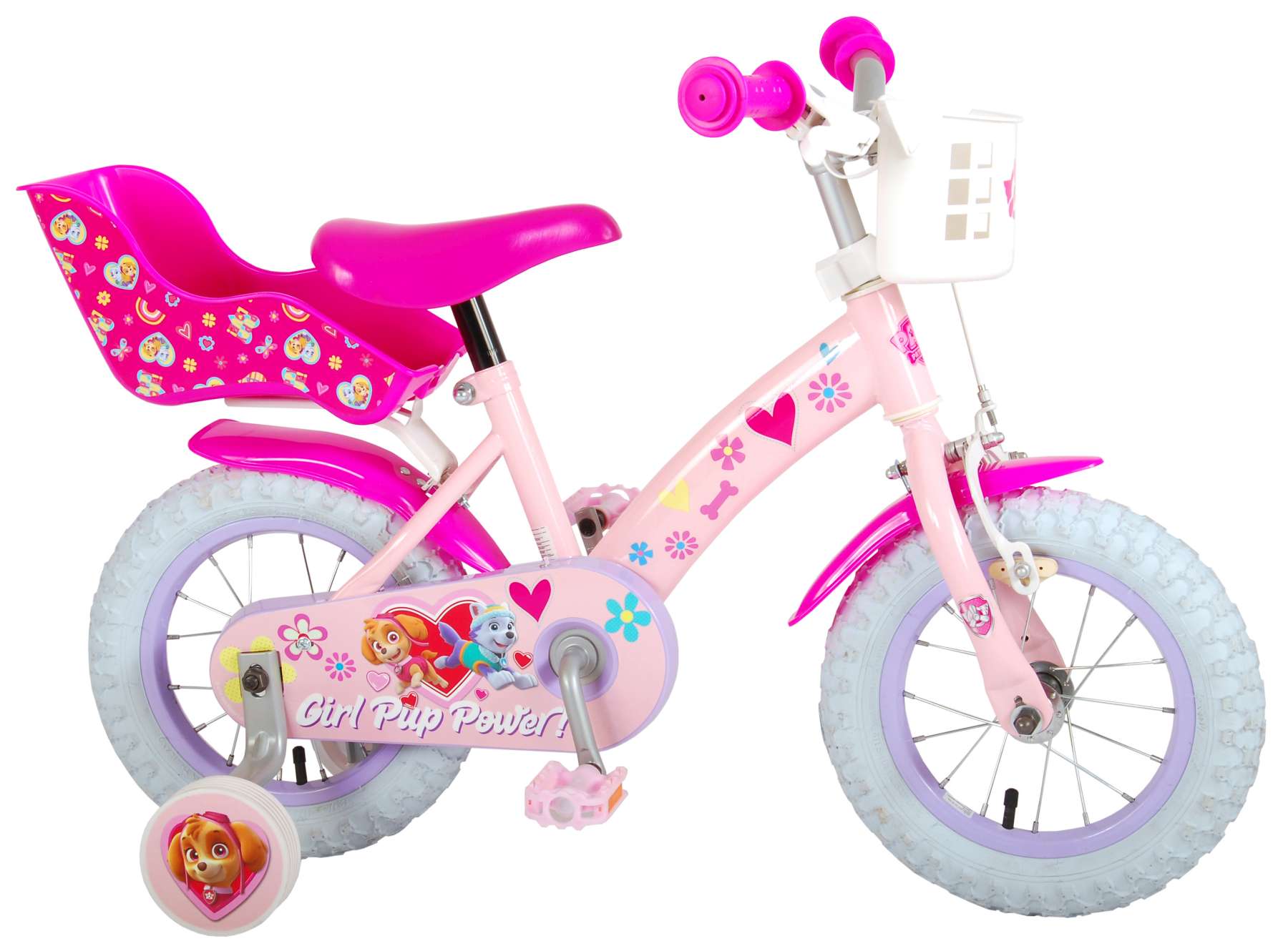 Pink kids online bike