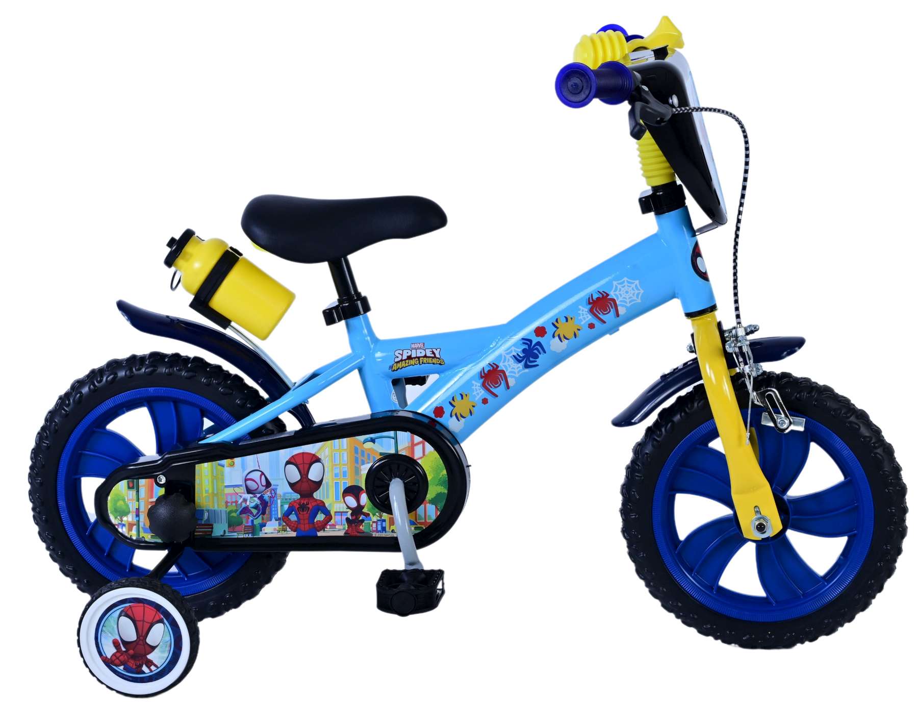 Products :: Spidey Kinderfahrrad - Jungen - 12 Zoll - Blau -  Kinderfahrräder - Tiefstpreisgarantie - Kostenlose Lieferung