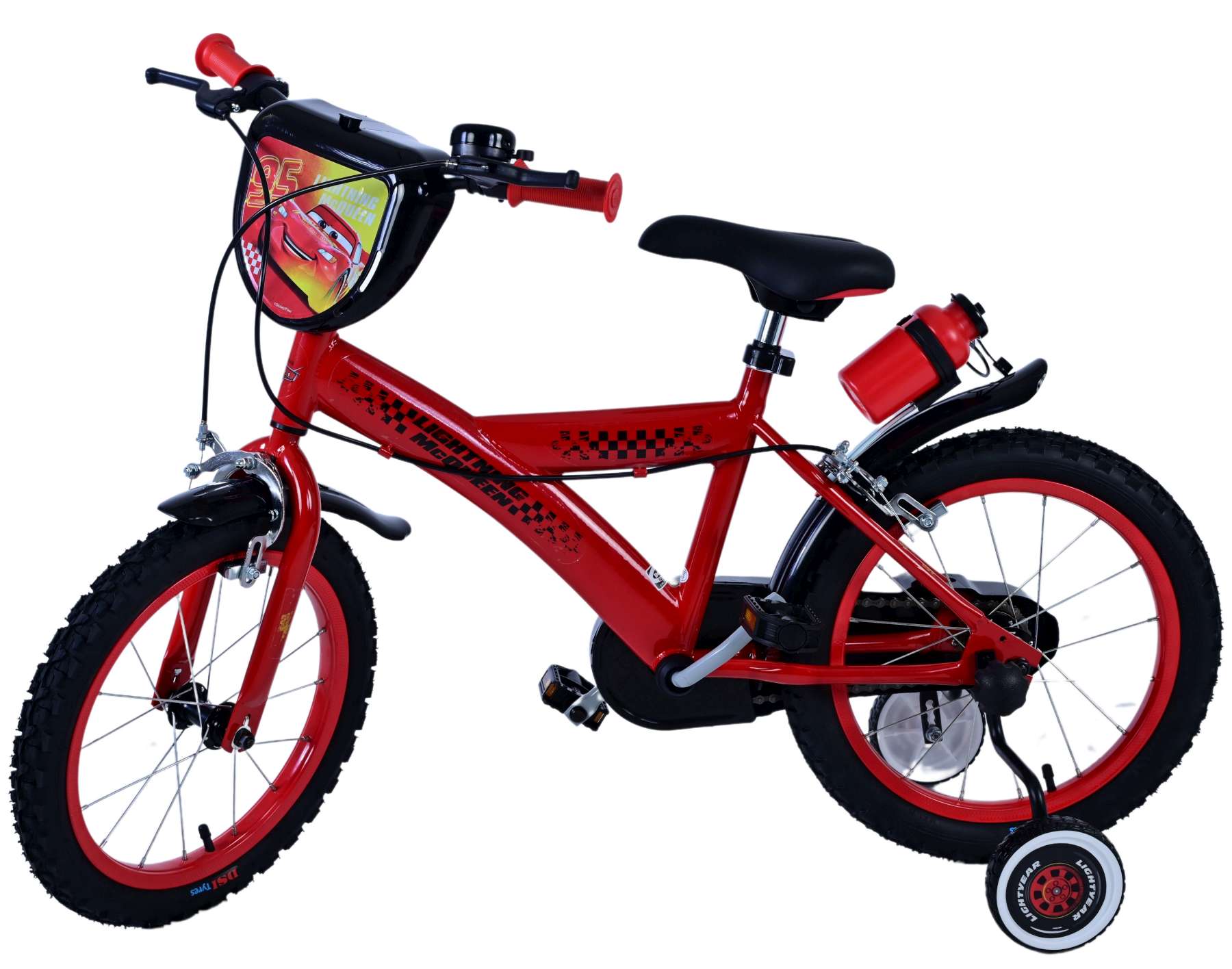 Velos garcons Velos garcon 16 po Velo enfant Disney Cars Garcons 16 pouces Rouge Freins a deux mains Velos pour enfants Garantie des prix les plus bas Livraison gratuite